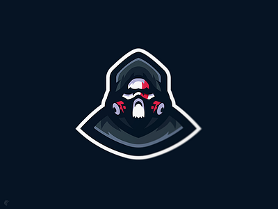 Gas Mask Mascot Logo v2 brand branding design esports esports logo exploration illustration illustrator logo logo exploration mascot mascot logo photoshop