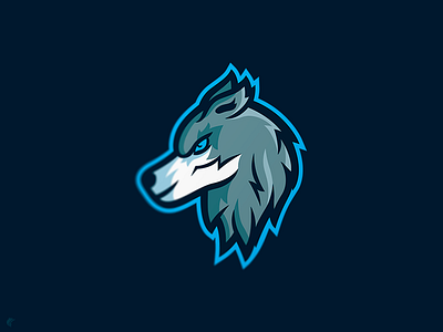 Wolf Mascot Logo