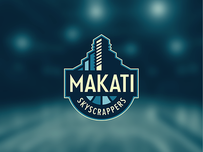 Makati Skyscrappers identity concept basketball identity logo makati mpbl nba philippines pilipinas pinoy skyscrappers sports
