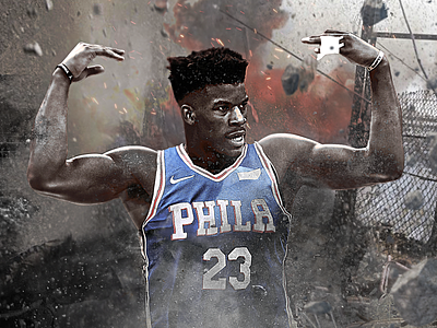NBA Poster Series: Jimmy Butler 76ers basketball butler curry graphic designer hoops jimmy butler kyrie lebron nba nba graphics nba poster philadelphia philadelphia76ers philly photo manipulation photoshop sixers sports poster timberwolves