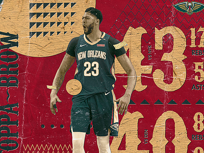 NBA Poster Series: Anthony Davis