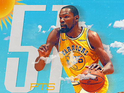 Kevin Durant NBA poster design manipulation : r/photoshop