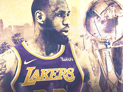 Lebron James basketball behance curry graphic design graphic designer lakers lebron los angeles lakers nba nba poster photo manipulation photoshop poster sports sports design sports poster