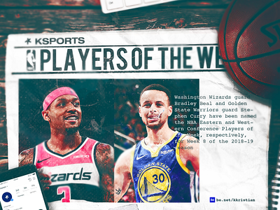 NBA Players of the Week: Bradley Beal + Steph Curry