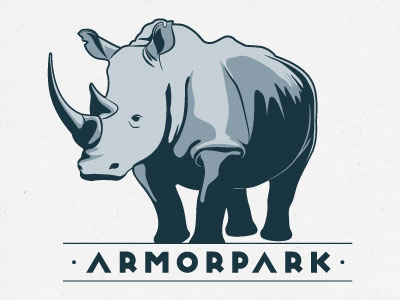 Rhino logo vector identity logo animals rhinoceros illustration