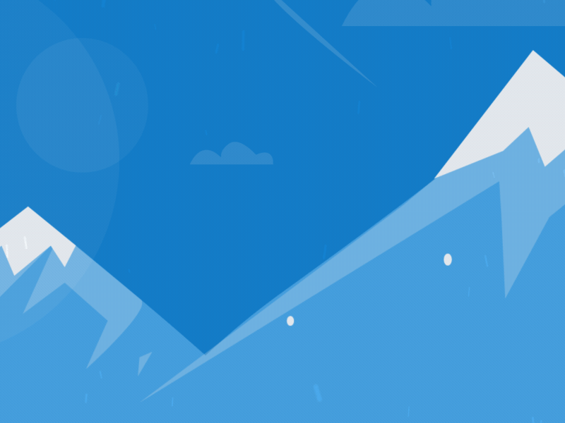 Drone Flight in Mountains Animation by Next Rebel on Dribbble