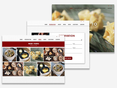 Restaurant Website bootstrap psd to html restaurant website