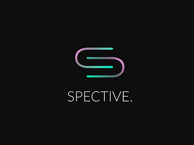 Spective Black dark design logo