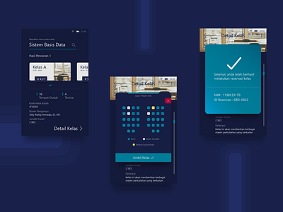 e-KRS (Pt. 02) academic branding college dark ui ux