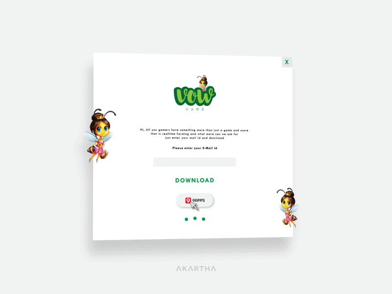 Vow landing page- UI/UX design 2019 2d after effects aftereffects agency akartha animation asia creative design dribbble dribble gif landing page minimal ui ux webdesign