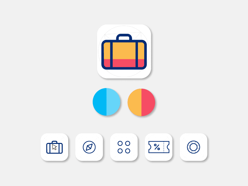 Icon sample set | Iconography akartha animation app bangalore color design gif ico agency icon icon a day icon animation icon artwork iconography identity illustration india minimal paytm symbol usa