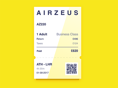 Daily UI #017 - Email Receipt daily ui qr code ⚡️