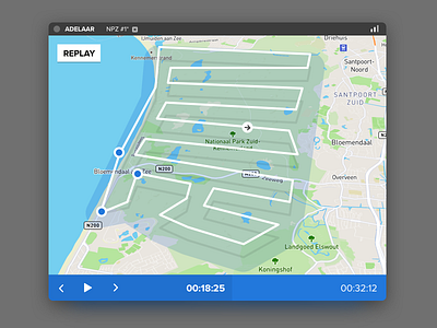 Daily UI #020 - Location Tracking