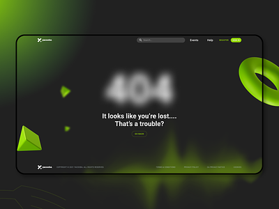 404 Yacooba 2021 design 404 404 error 404 error page 404 page design go back illustration minimal product design ui ux web web design
