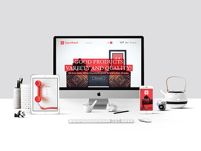 HOMELAND E-commerce | Brand app brand branding design e commerce. graphicdesign flat graphicdesign homeland icon logo minimal outdoor red typography ui uiuxdesign ux web webdesign white