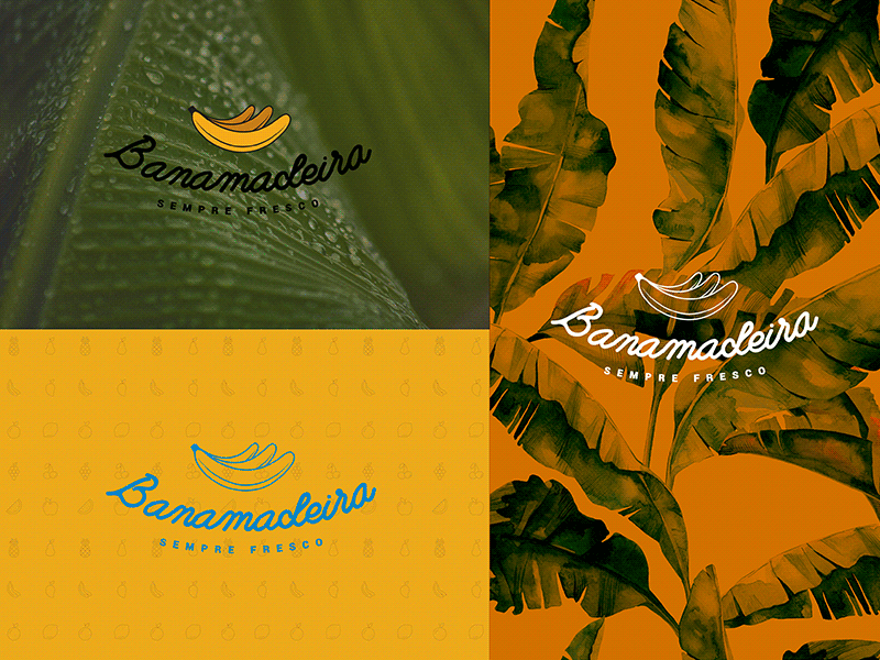 BANAMADEIRA - Marketplace brand branding design e commerce fruit shop graphicdesign green logo madeiraisland marketplace minimal outdoor pauloferreiradesigner shop ui uiuxdesign vector webdesign white yellow