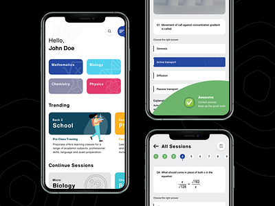 Online Education app apple design dribbble education education app illustration ios learning learning app learning platform online ui ux