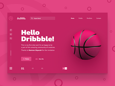 Hello Dribbble!