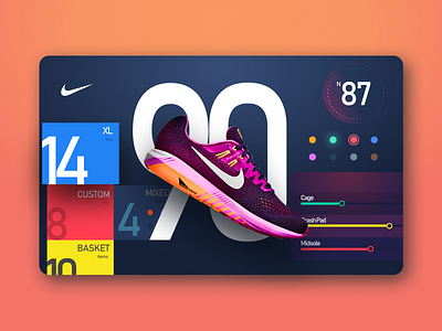 Just Do It 👟 nike nike shoes redesign concept user interface