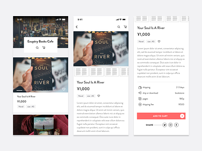 daily UI #012 - E-Commerce Shop 012 antique app book shop daily daily ui design ecommerce ecommerce shop ui