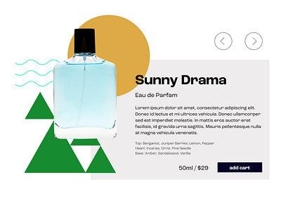 daily UI #045 - Info Card 045 daily daily ui design ecommerce info card perfume ui web