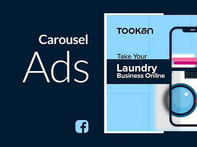 Carousel Ads3 ads design facebook ads graphic illustration marketing campaign ui