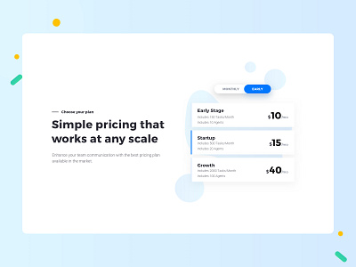 Pricing Page Design