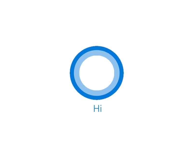 cortana icon search