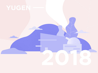 Yugen Stargazer 2018 custom illustration design flat design illustration pastel stargaze yugen