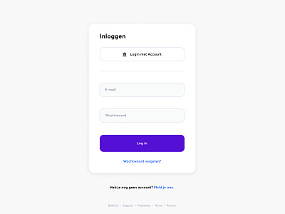 Login Screen dailyui001 login