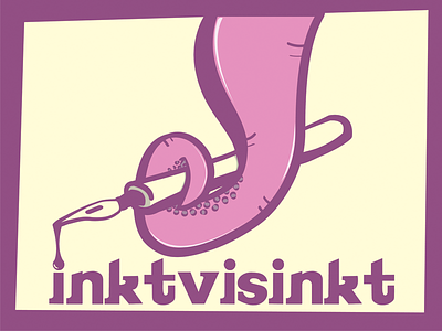 inktvisinkt logo ink inkfish tentacle
