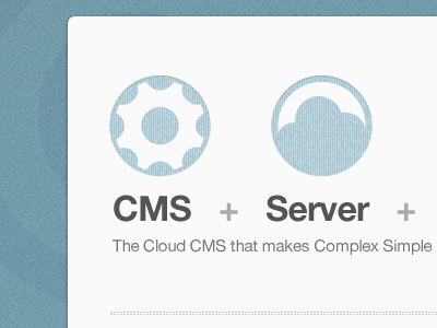 Upcoming… cloud cms redesign web app