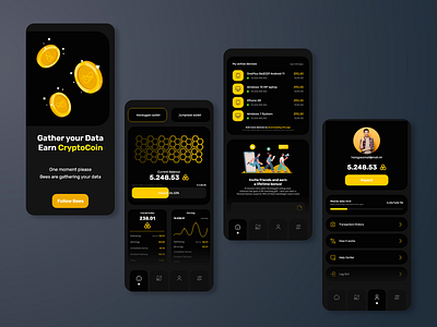 HoneyGain Redesign (Dark)