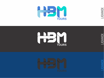 HBM tours brand branding color design gradient gradients icon illustration logo logo design logodesign logos logotype tour tours typography vector