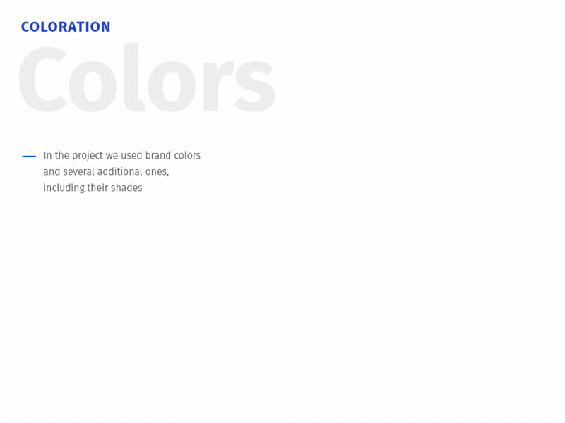 Part of the animation for a large case animation case interction interface website