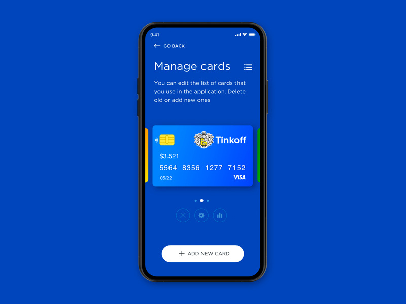 Wallet app in progress mobile app adaptive interactive design ui ux
