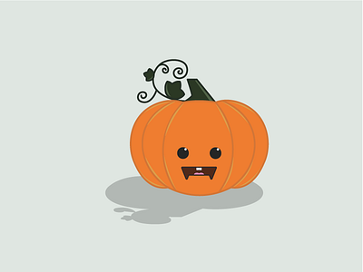 Pumpkin autumn design halloween illustration pumpkin