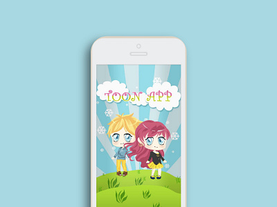 Tooniks App app branding design illustration interaction design ios app design mobile app ux