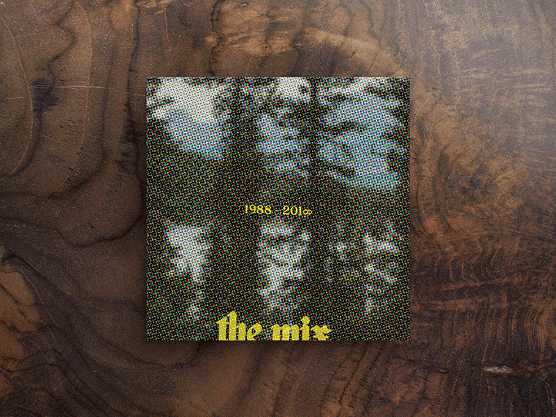 1988 - 201∞ album cover collage music outdoors playlist typography
