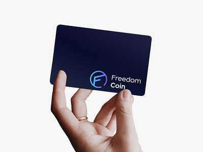 freedom coin logo credit card