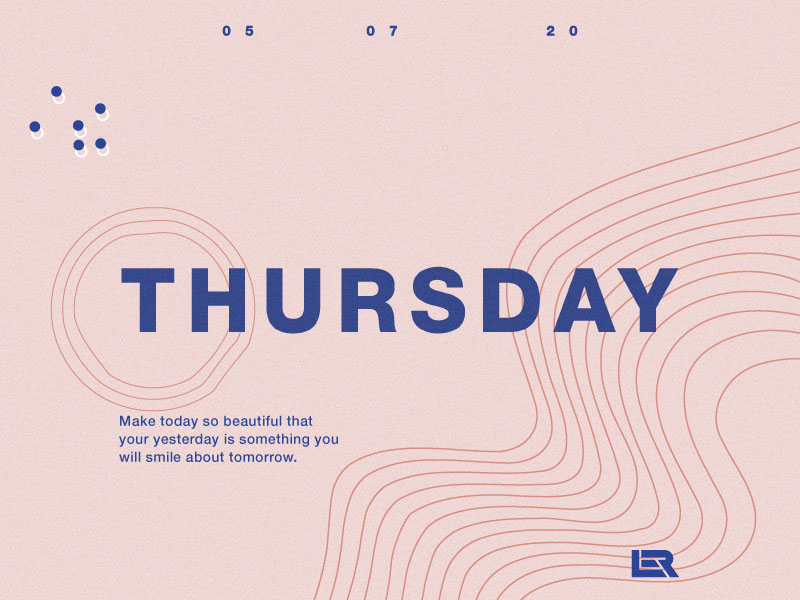 Thursday Poster by LER Web Services on Dribbble