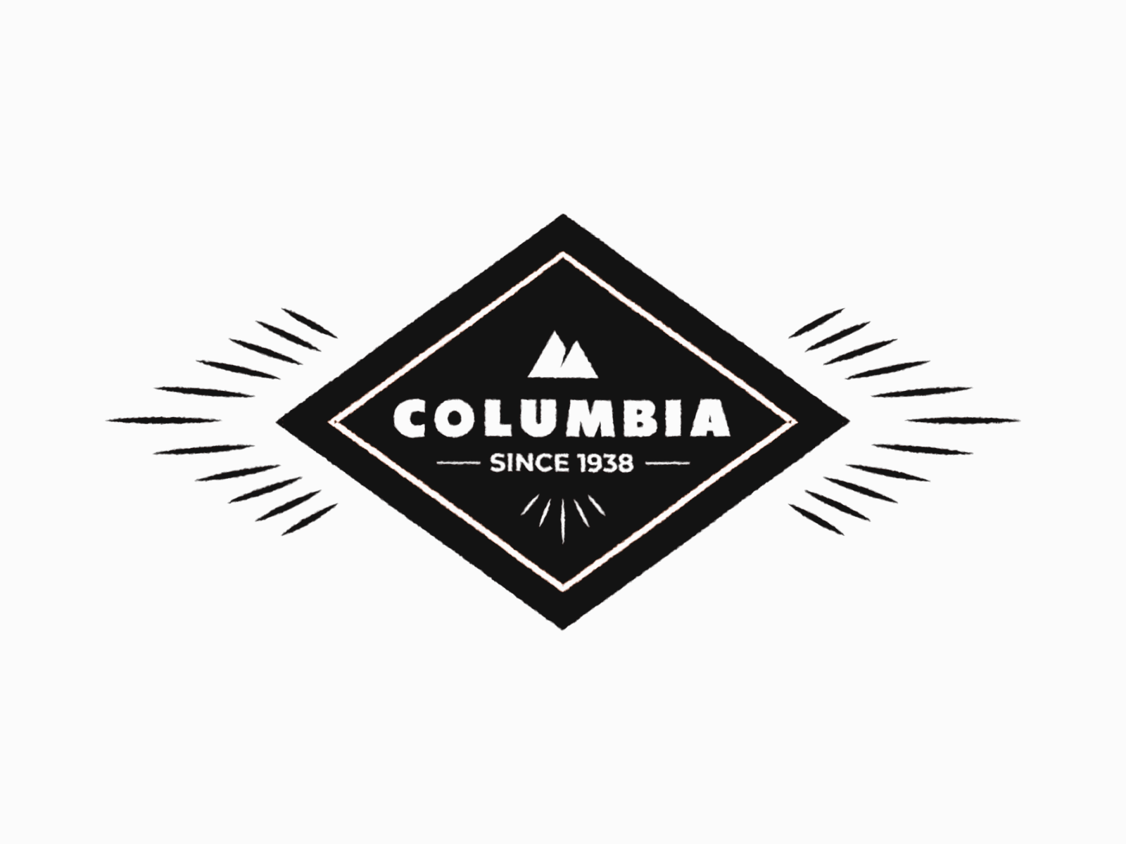 Columbia Logo Retro Redesign 2d animation after effects animation cape town design flat design freelance logo animation logo animations logo design mograph motion design