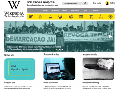 Wikipedia Redesign