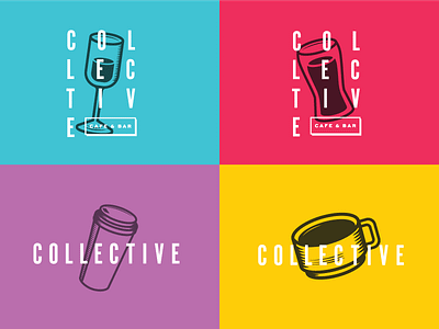 Collective: New Identity Color Process branding logo logo design