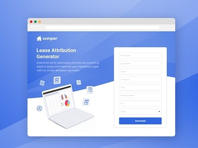 Lease Attribution Generator Inbound Assets branding design graphic design icon illustration vector web