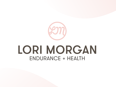 Lori Morgan Endurance & Health 2020 Rebrand brand identity branding design graphic design logo logo design typography vector