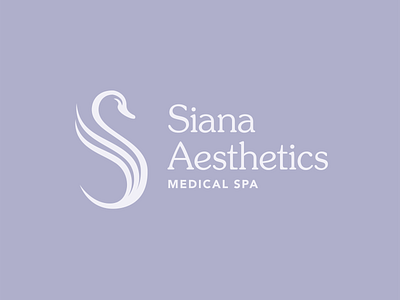 Siana Aesthetics Medical Spa Logo Concepts brand identity branding design graphic design icon logo logo design type typography vector