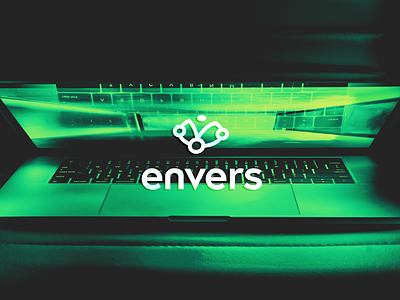 Envers - Online Services Platform brand branding design graphicdesign logo minimal online tech