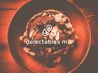 Delectables Mill - Artisan Bakery bakery brand branding design graphicdesign logo minimal