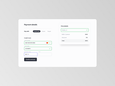 Payment Checkout card checkout daily ui daily ui dailyui design pay payment product design transaction ui